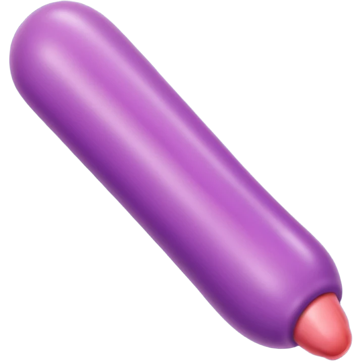 Top view of erect Penis emoji