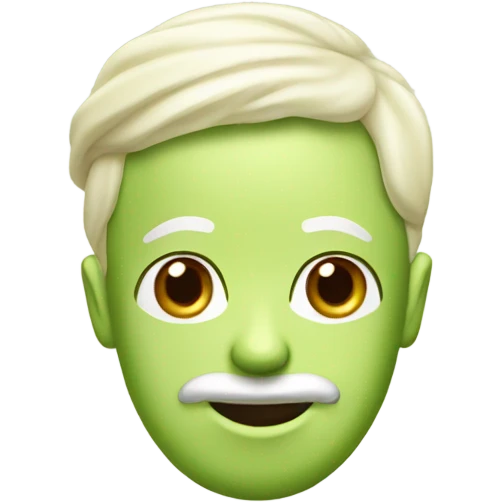 Pistachio cream  emoji
