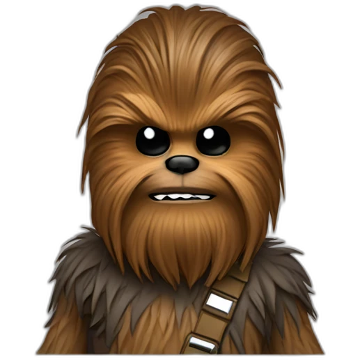 Chewbacca com moletom emoji