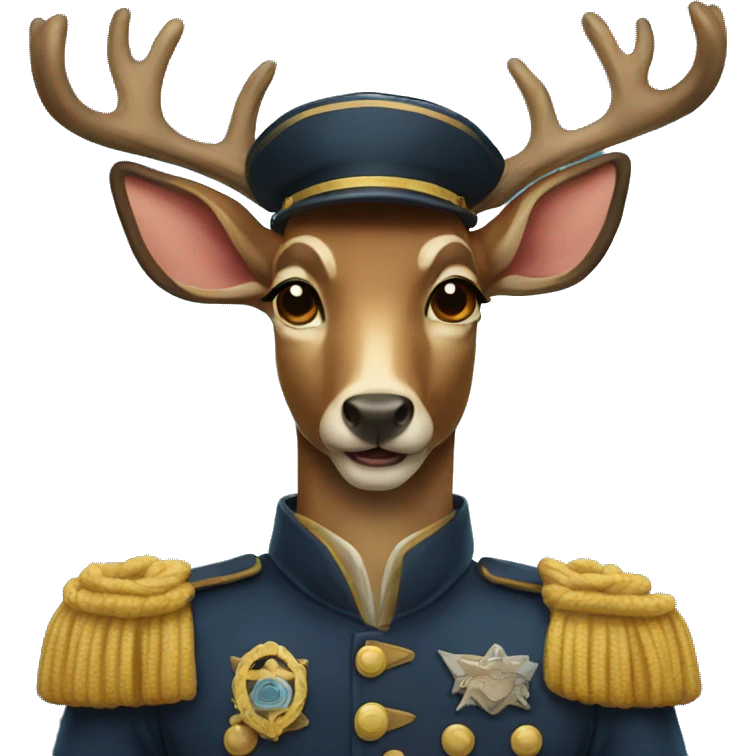Captain Deer emoji