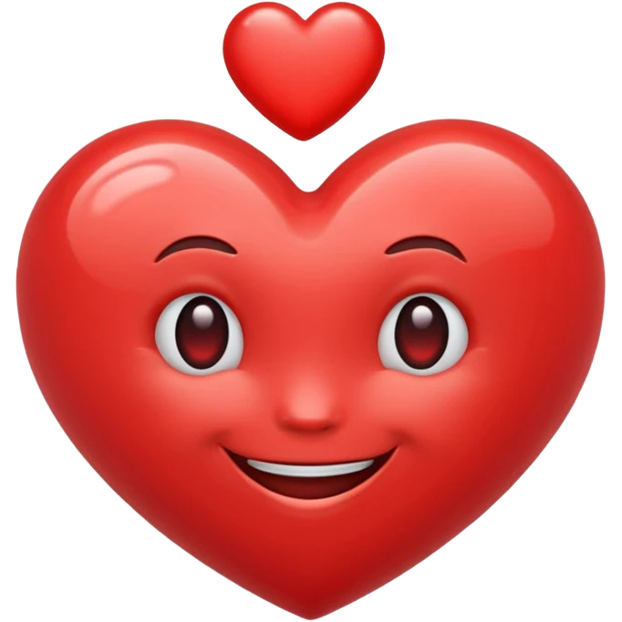 Heart emoji laughing  emoji