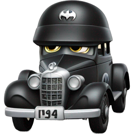  Batman’s 1943 hot wheels WW2 Mercedes German Staff Officer’s 4-door Car emoji