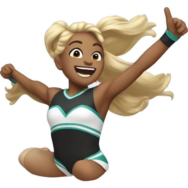 cheer stunt emoji