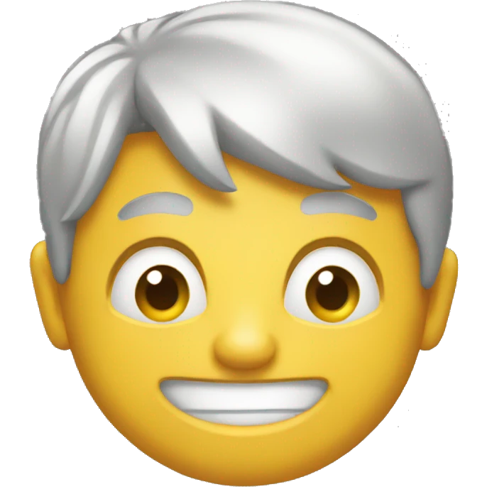 A golden Pog  emoji