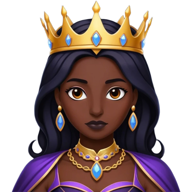 Night queen  emoji
