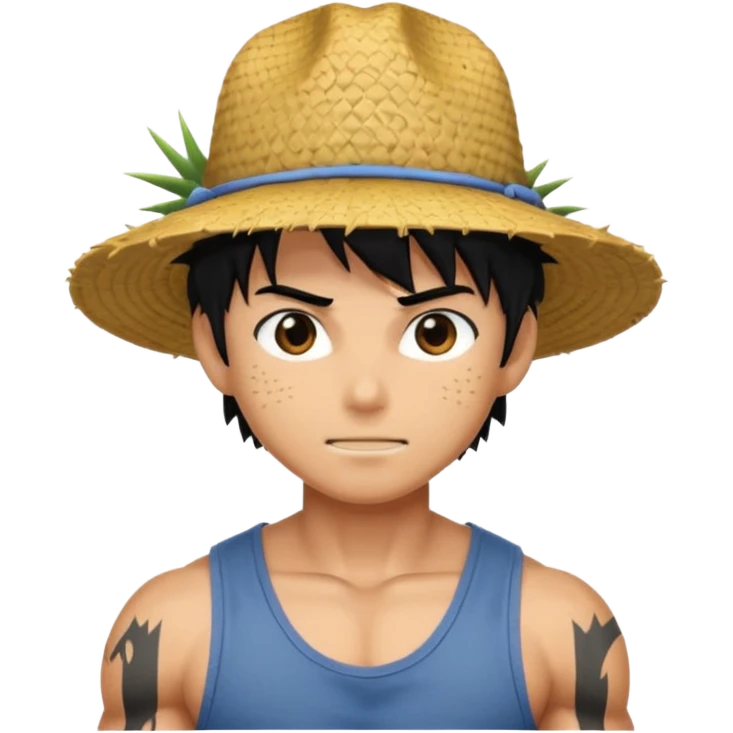 One piece anime character  emoji