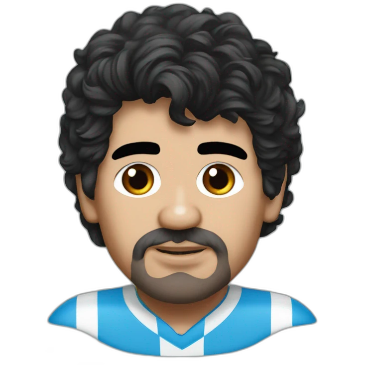 MARADONA A NAPOLI emoji