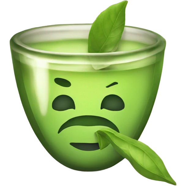green tea emoji