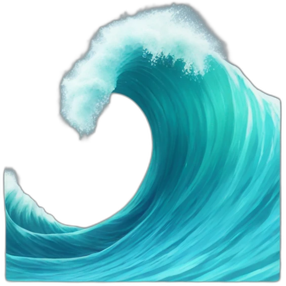 wave emoji