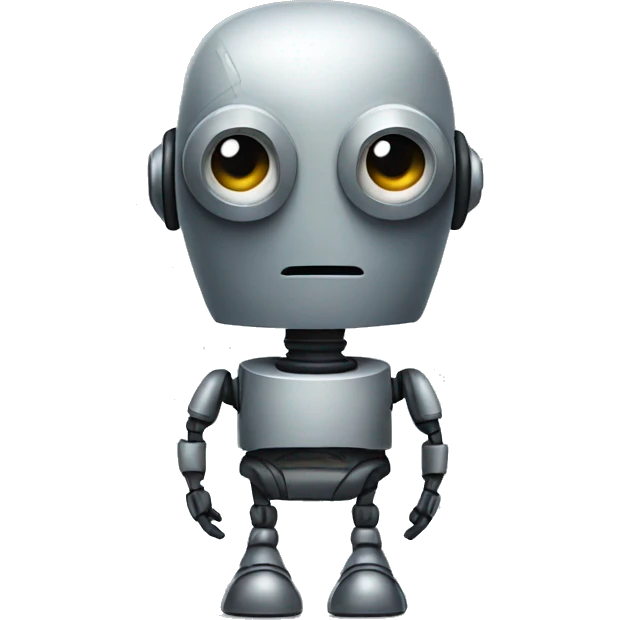 lone robot emoji