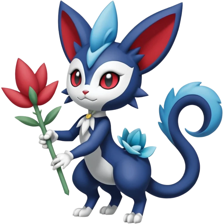 Meloetta-Weavile-Meowstic-Pokémon-Fakémon-fusion-hybrid-creature emoji