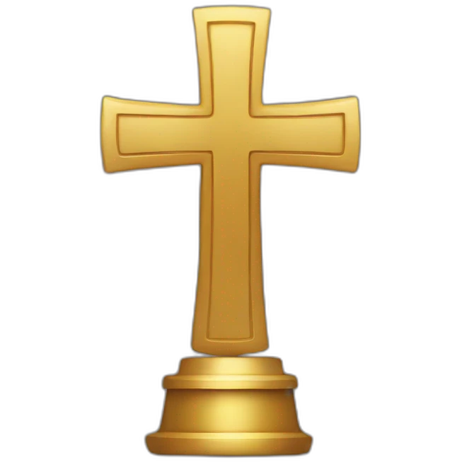 copa with a cross emoji