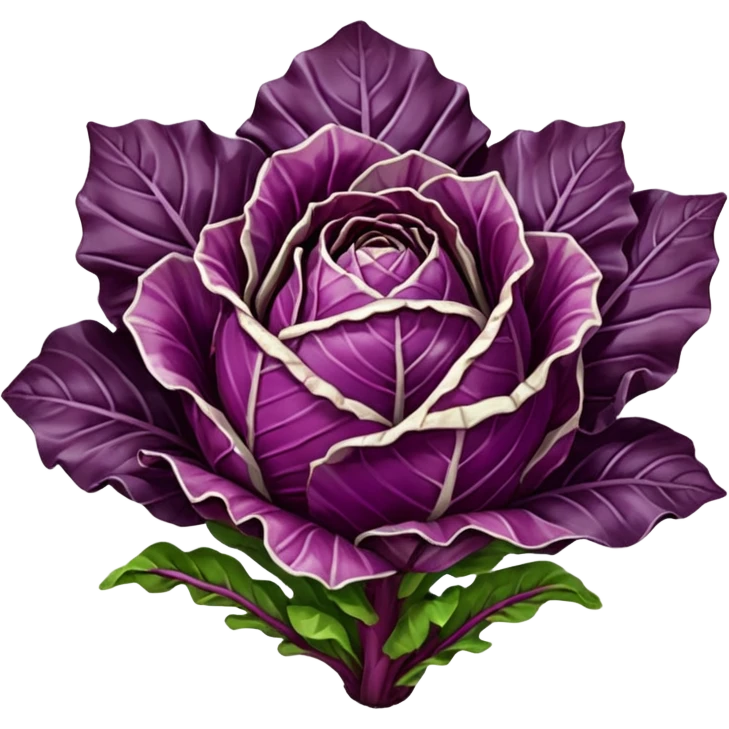 vitlof radicchio emoji