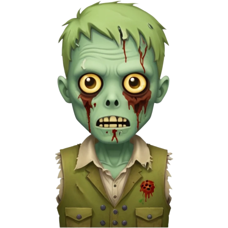 zombie in vests emoji