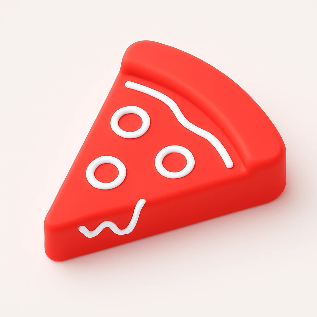 slice of pizza emoji