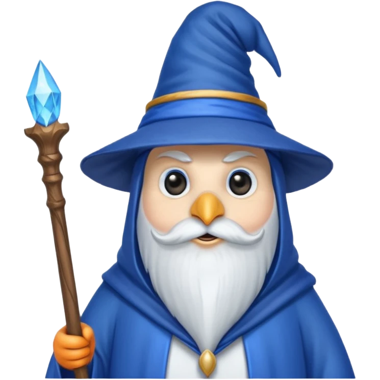 Penguin Wizard emoji