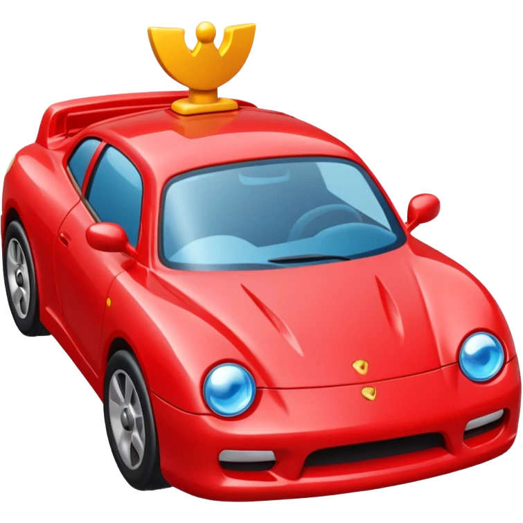 Crée un crique pour une voiture emoji