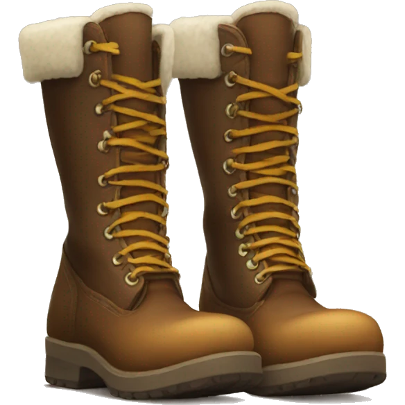 A pair of high boots emoji