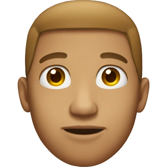 light skin emoji that thinks emoji