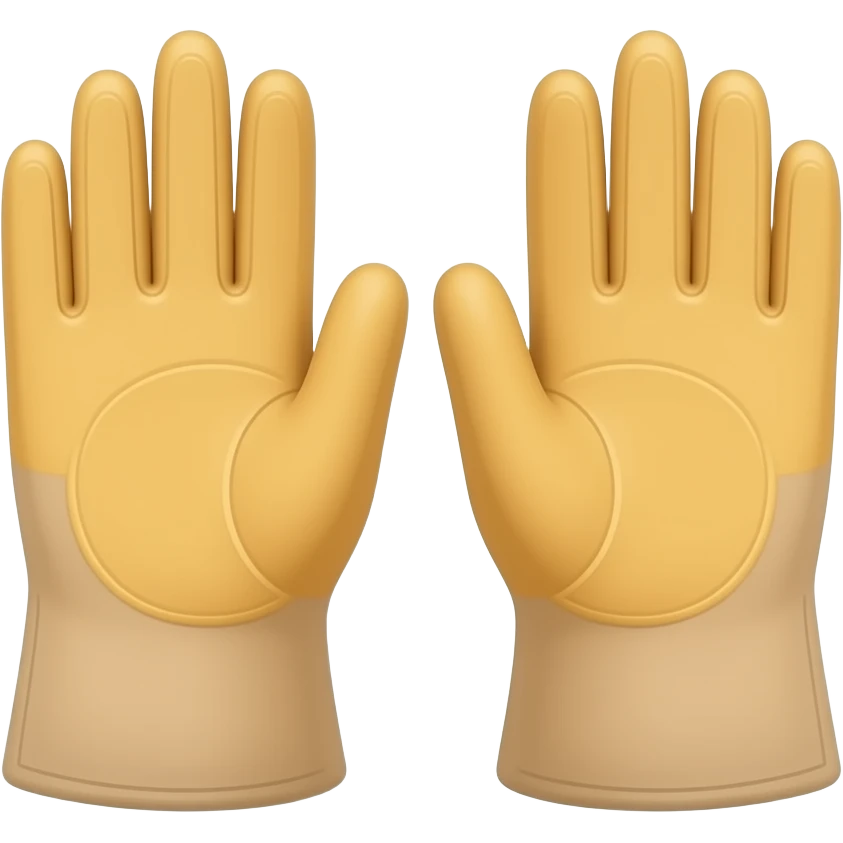 baking gloves emoji