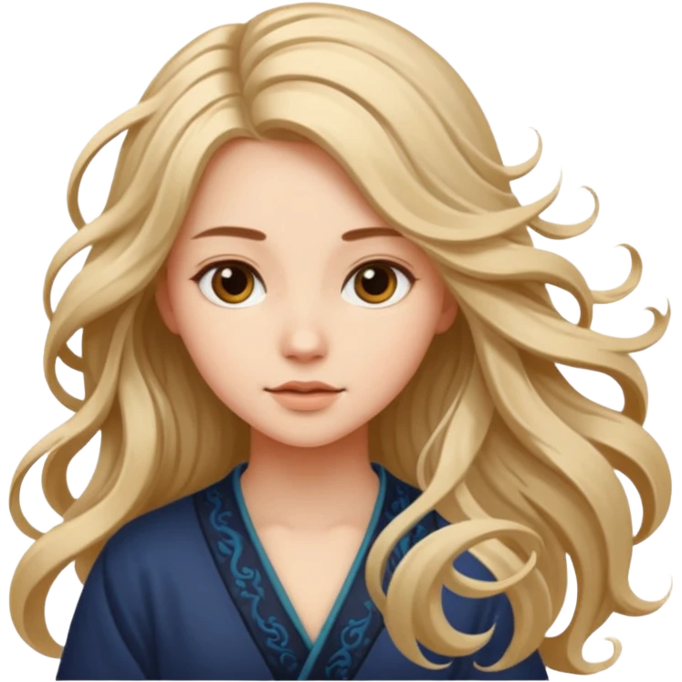 Calligraphy Girls emoji