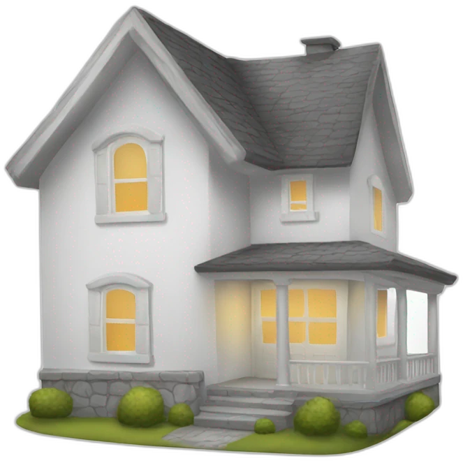home-white emoji