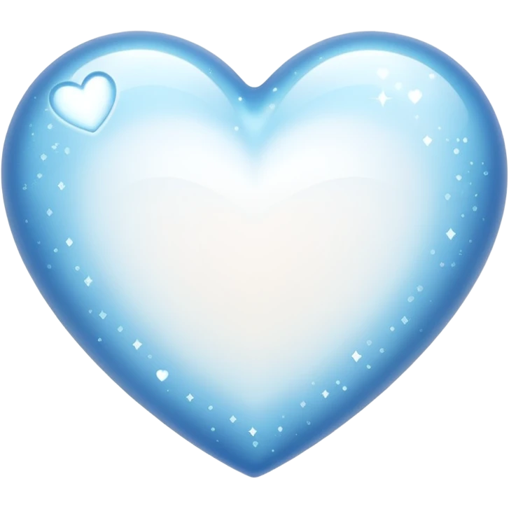 sparkle white heart emoji emoji