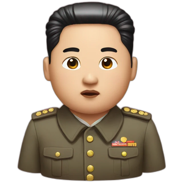 Kim Jung un emoji