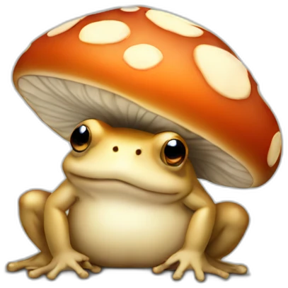 Toad the mushroom emoji