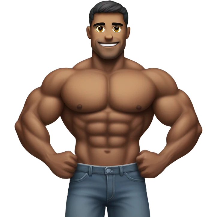 Strong man emoji