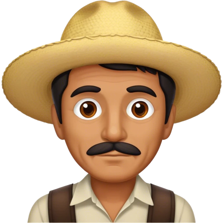 Dark haired older guy in Mexico emoji