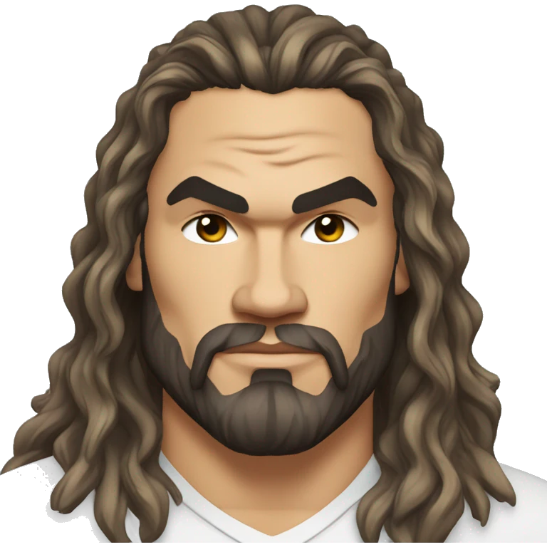 jason momoa wearing tee emoji