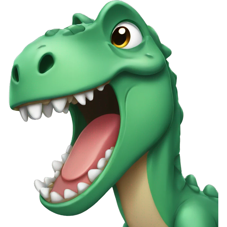 crying dinosaur  emoji