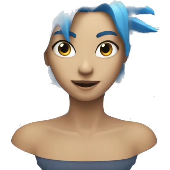 blue starburst emoji