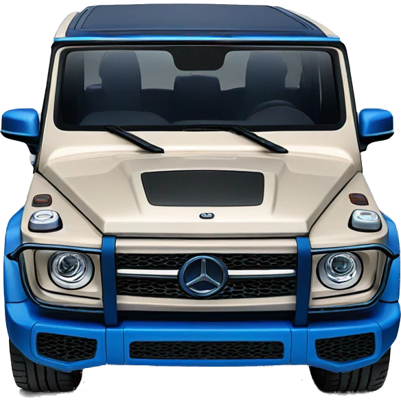 G wagon blue emoji