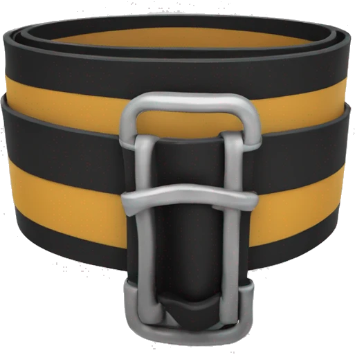 Bb belt emoji
