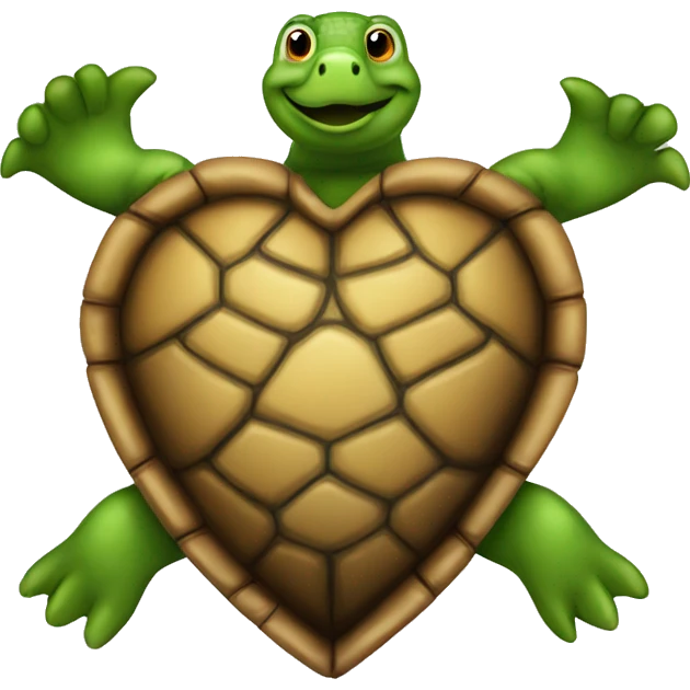 Turtle heart emoji