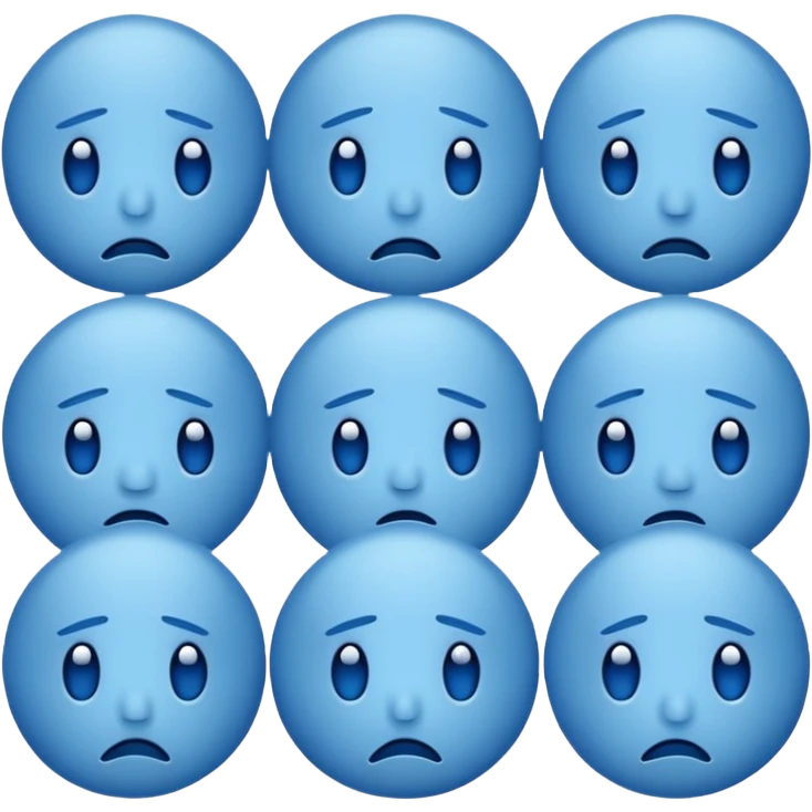 😇Emojis de triste emoji