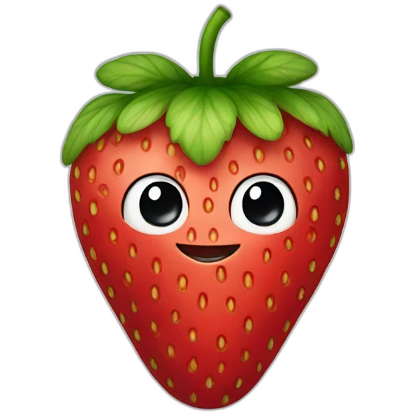 strawberry emoji