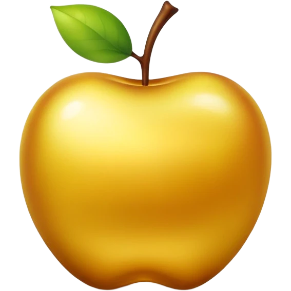 golden apple emoji