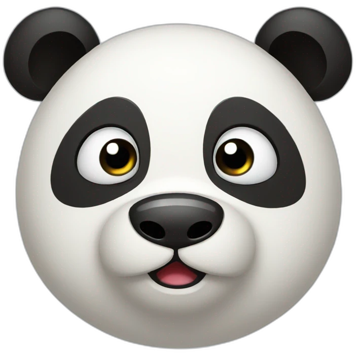 Confused Panda emoji