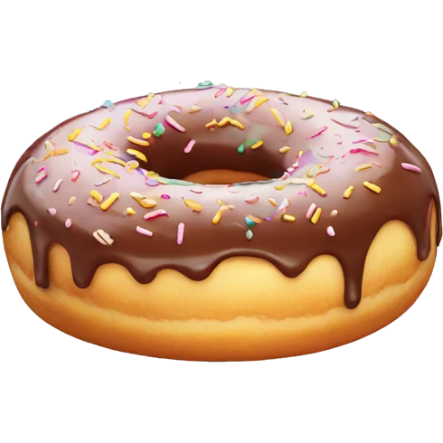 donut with yellow glaze emoji