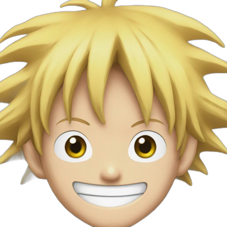 luffy smile emoji