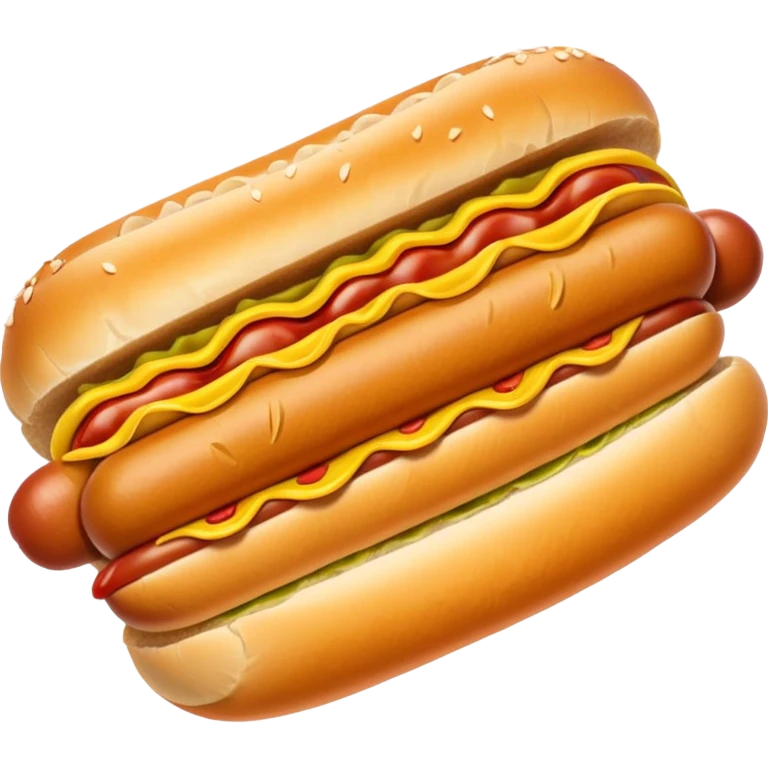 hot dog emoji