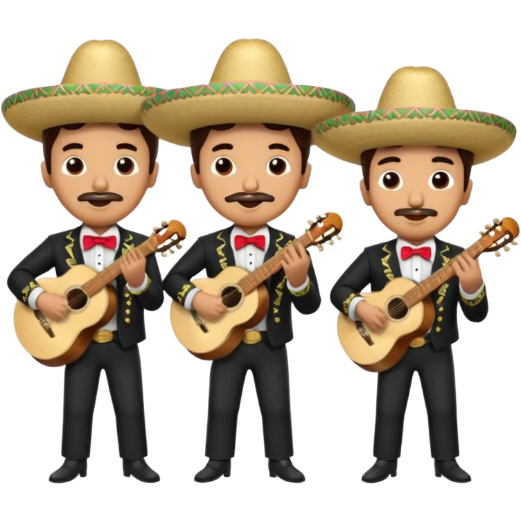 Mariachis emoji