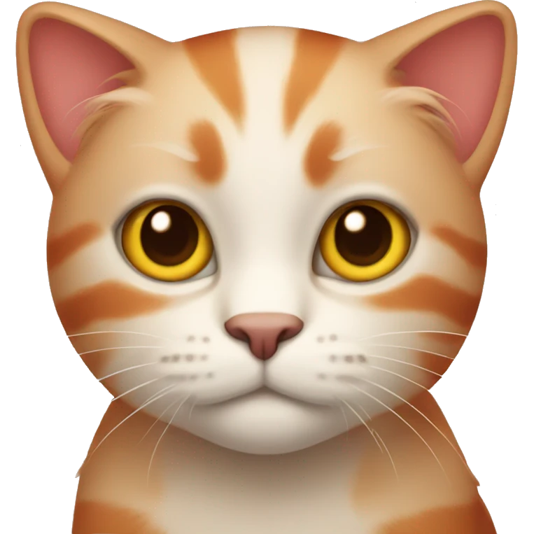 red cat emoji