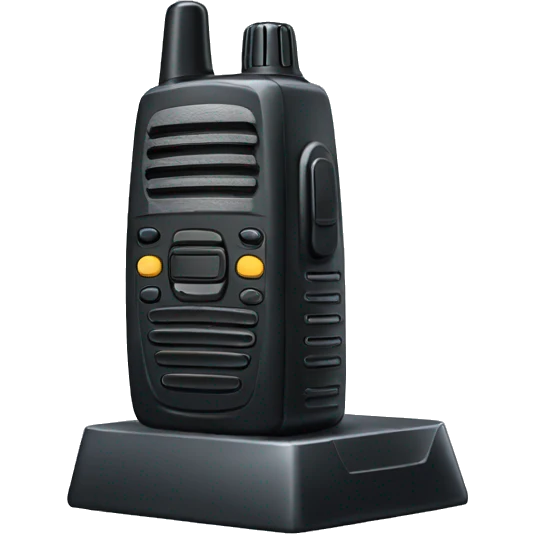Walkie talkie emoji