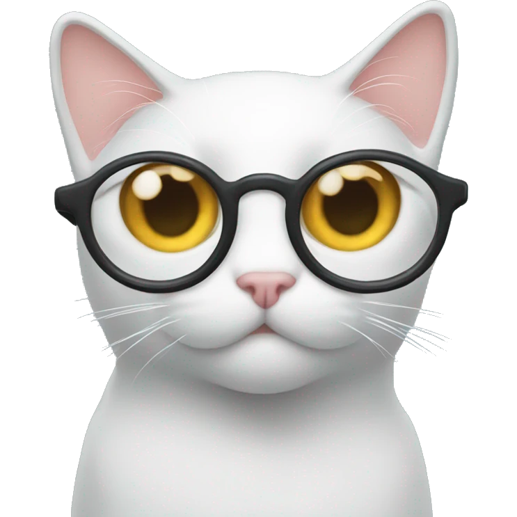 Gato optometra  emoji
