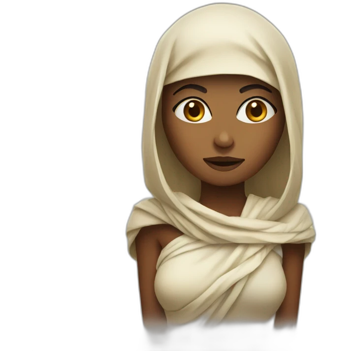 Mummy girl emoji