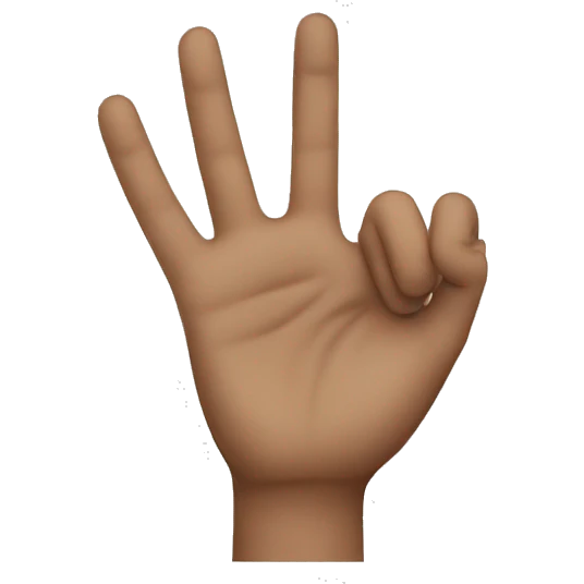 L hand emoji